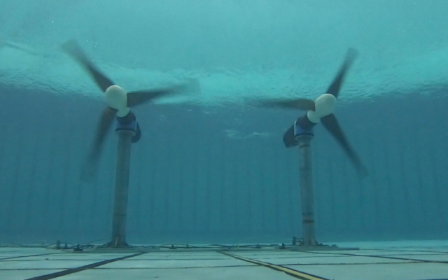 Oxford University stream turbines