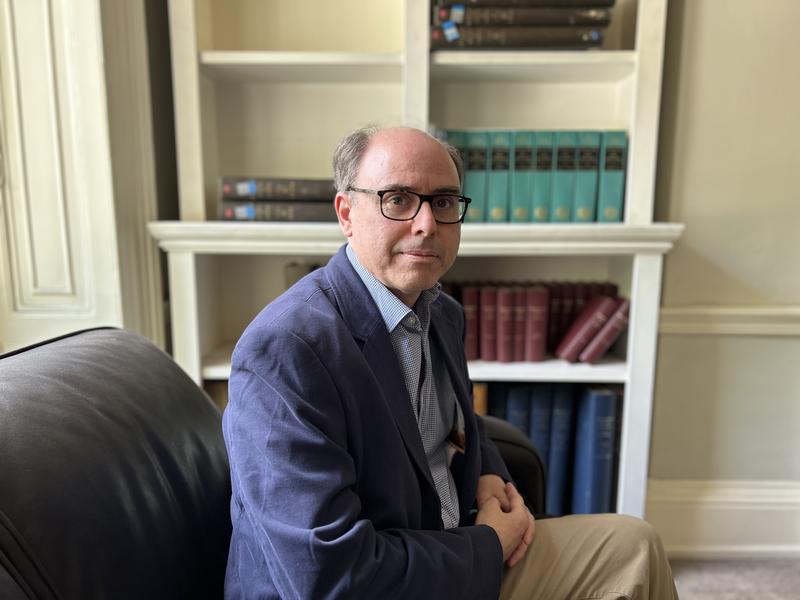 Historian and alumnus Robin Eagles