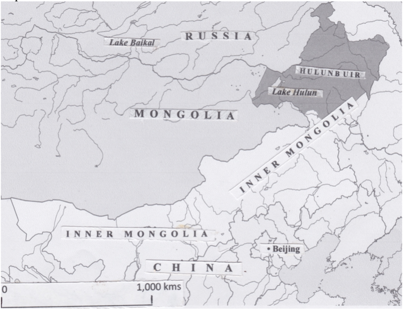 black mongolian people