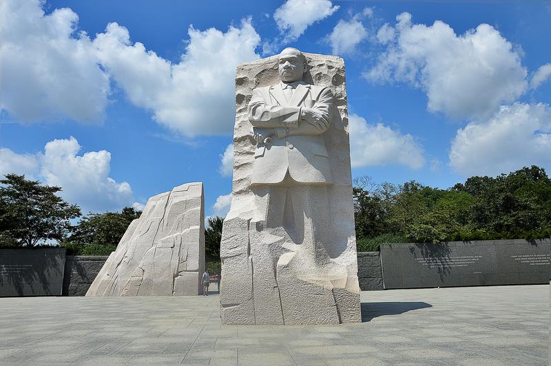 The Martin Luther King Memorial in Washington DC