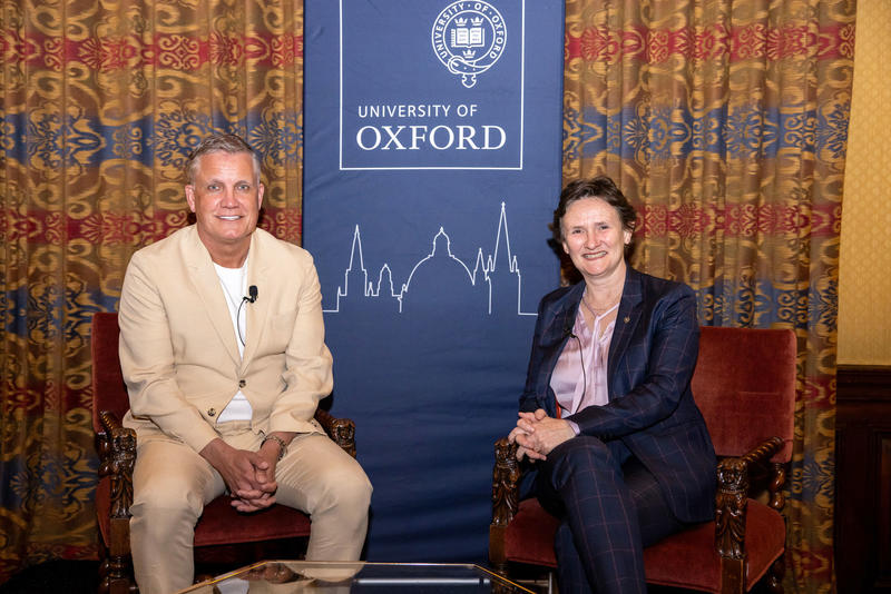 Professor Tracey, Vice-Chancellor of Oxford University, sat down with Stuart Ford