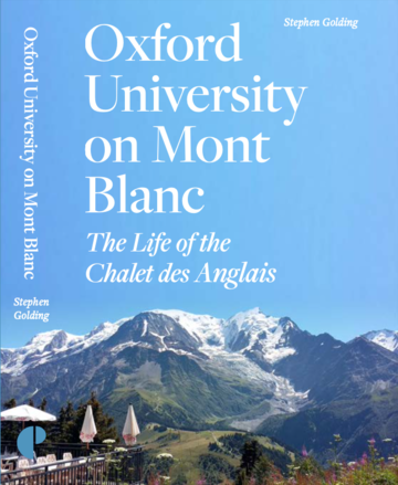 Book jacket for Oxford University on Mont Blanc