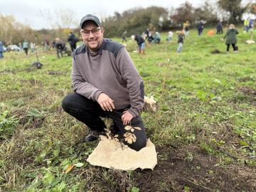 Wytham Woods forester Lee Price