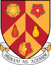 Wolfson College coat of arms